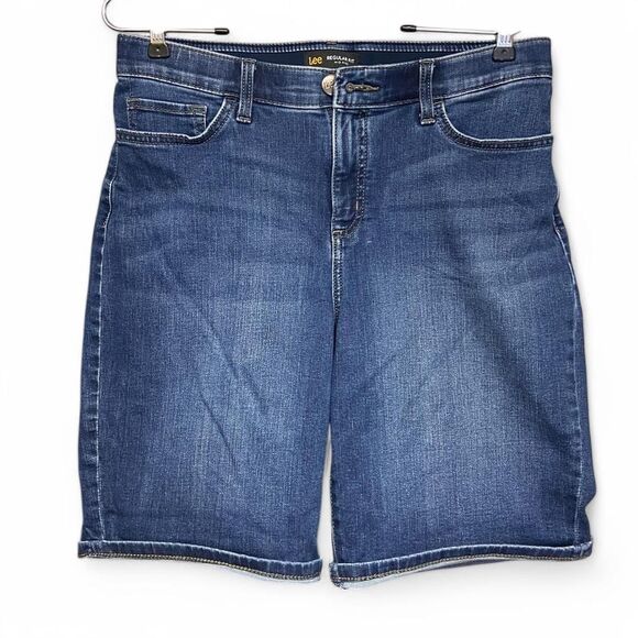 Blue Lee regular fit denim shorts size 32" - Picture 1 of 4